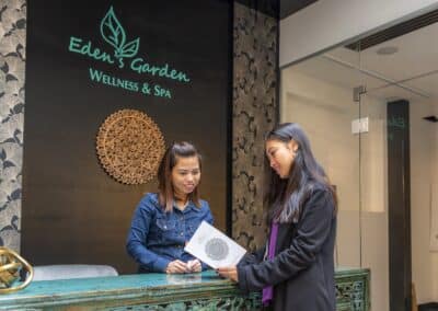 Recepce Eden's Garden Wellness & Spa Grandior.